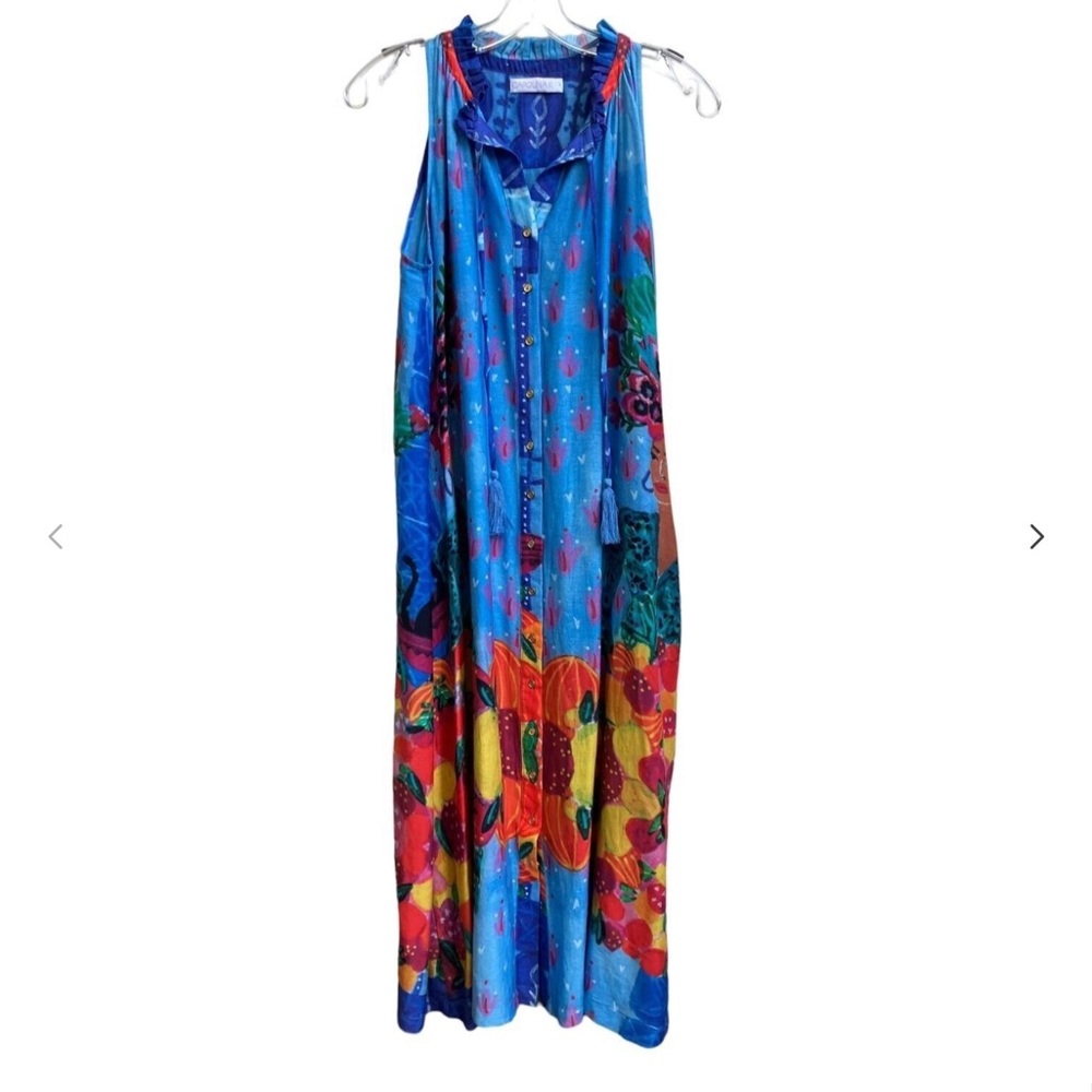 Carolina K.  Midi blue dress. Size M